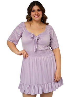 Vestido 3/4 casual Roman Fashion para mujer
