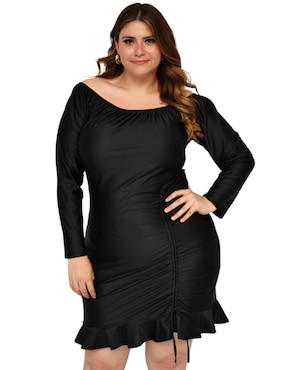 Vestido 3/4 Formal Roman Fashion Para Mujer