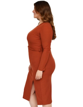 Vestido 3/4 casual Roman Fashion para mujer