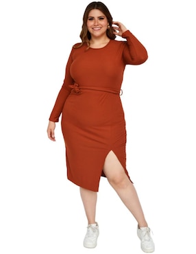 Vestido 3/4 casual Roman Fashion para mujer