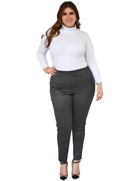Pantalón Roman Fashion slim para mujer