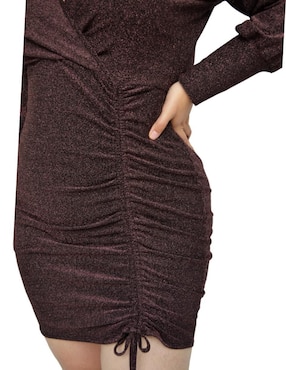 Vestido mini de fiesta Roman Fashion escote medio