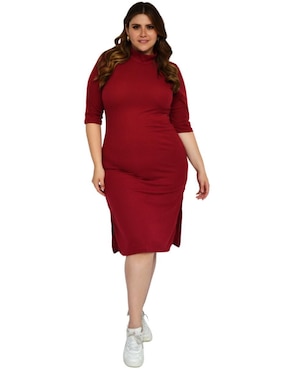 Vestido midi casual Roman Fashion para mujer