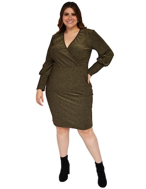 Vestido 3/4 formal Roman Fashion para mujer