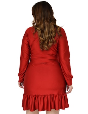 Vestido a la rodilla formal Roman Fashion para mujer