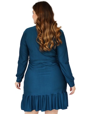 Vestido a la rodilla formal Roman Fashion para mujer