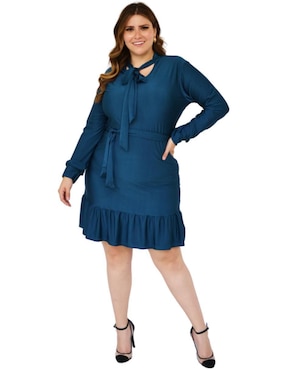 Vestido a la rodilla formal Roman Fashion para mujer