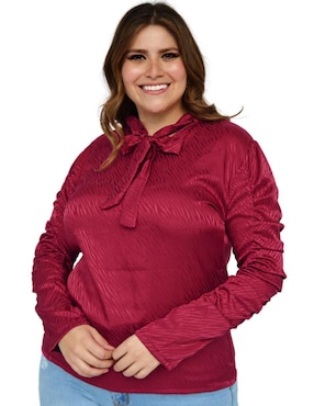 Blusa Roman Fashion manga larga para mujer