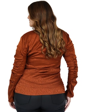 Blusa Roman Fashion manga larga para mujer