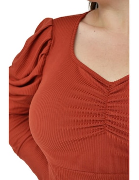 Blusa Roman Fashion manga larga para mujer
