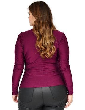 Blusa Roman Fashion manga larga para mujer