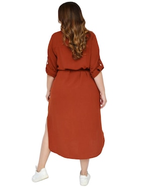 Vestido midi casual Roman Fashion para mujer