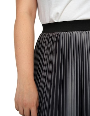 Falda midi Roman Fashion a la cintura