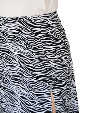 Falda midi Roman Fashion con pretina