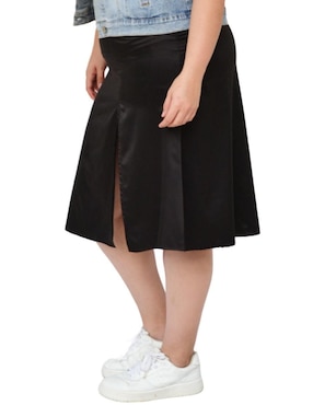 Falda midi Roman Fashion con pretina