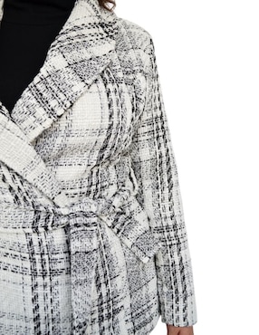 Abrigo Roman Fashion abierto para mujer