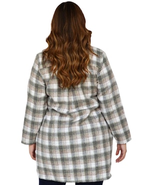 Suéter Roman Fashion cuello camisero para mujer