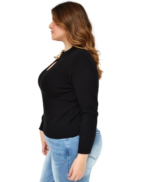 Suéter Roman Fashion cuello redondo para mujer