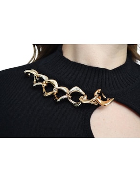 Suéter Roman Fashion cuello redondo para mujer