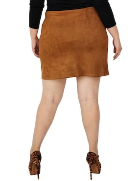 Falda mini Roman Fashion a la cintura