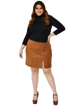 Falda mini Roman Fashion a la cintura