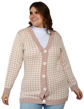 Suéter Roman Fashion cuello v para mujer