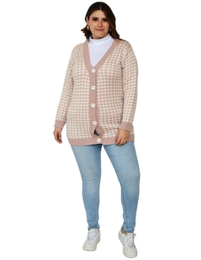 Suéter Roman Fashion cuello v para mujer