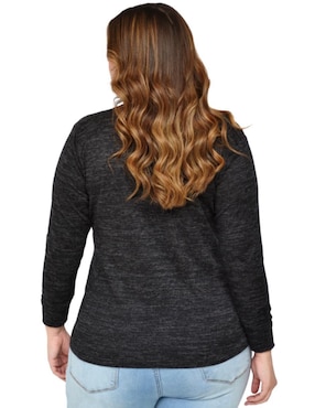 Blusa Roman Fashion manga larga para mujer