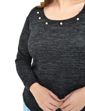 Blusa Roman Fashion manga larga para mujer