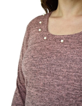 Blusa Roman Fashion manga larga para mujer