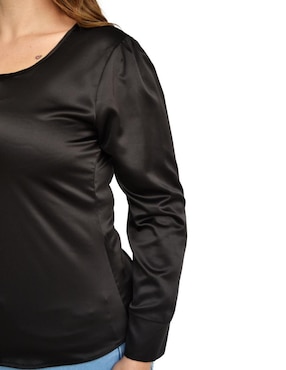 Blusa Roman Fashion manga larga para mujer