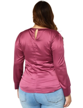 Blusa Roman Fashion manga larga para mujer