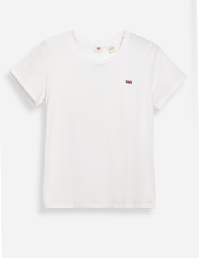 Playera Manga Corta Levi's Perfect Cuello Redondo Para Mujer