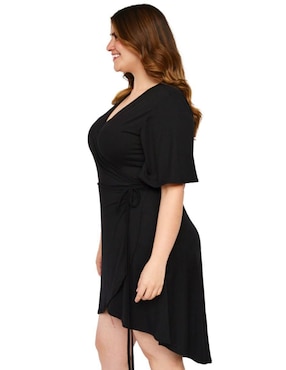 Vestido a la rodilla casual Roman Fashion para mujer