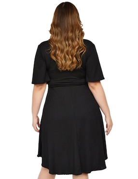Vestido a la rodilla casual Roman Fashion para mujer
