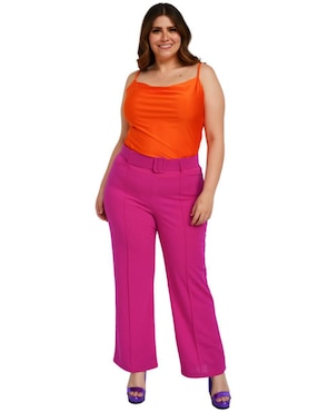 Blusa Roman Fashion sin manga para mujer