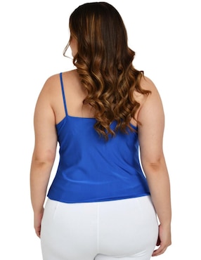 Blusa Roman Fashion sin manga para mujer