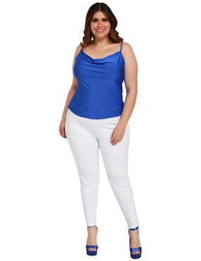 Blusa Roman Fashion sin manga para mujer