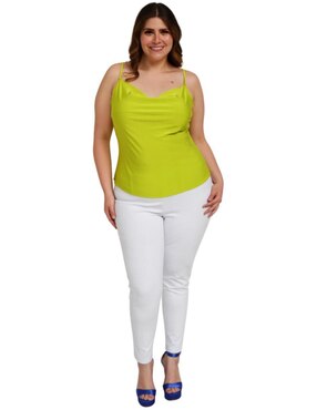Blusa Roman Fashion sin manga para mujer