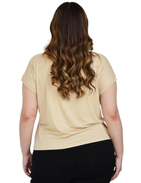 Playera manga corta Balam cuello redondo para mujer