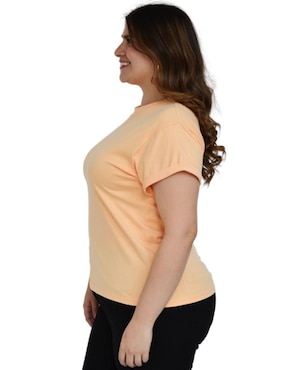 Playera manga corta Balam cuello redondo para mujer