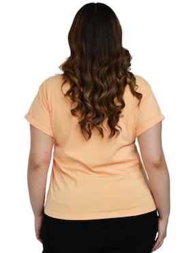 Playera manga corta Balam cuello redondo para mujer