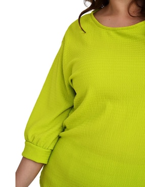Blusa Roman Fashion manga 3/4 para mujer