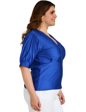 Blusa Roman Fashion manga 3/4 para mujer