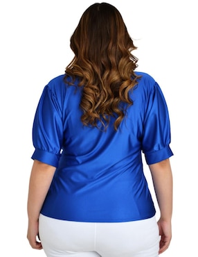 Blusa Roman Fashion manga 3/4 para mujer