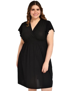 Vestido a la rodilla formal Roman Fashion para mujer