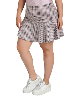 Falda mini Roman Fashion a la cintura