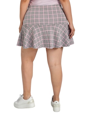 Falda mini Roman Fashion a la cintura