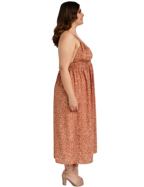 Vestido midi casual Roman Fashion para mujer