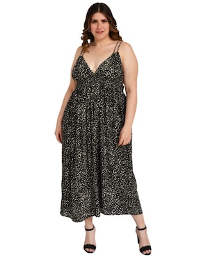Vestido midi casual Roman Fashion para mujer
